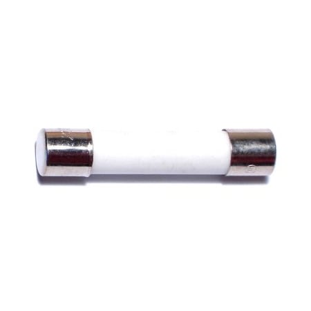 Midwest Fastener Ceramic Fuse, MDA Series, Time-Delay, 10A, 250V AC, 5 PK 67246